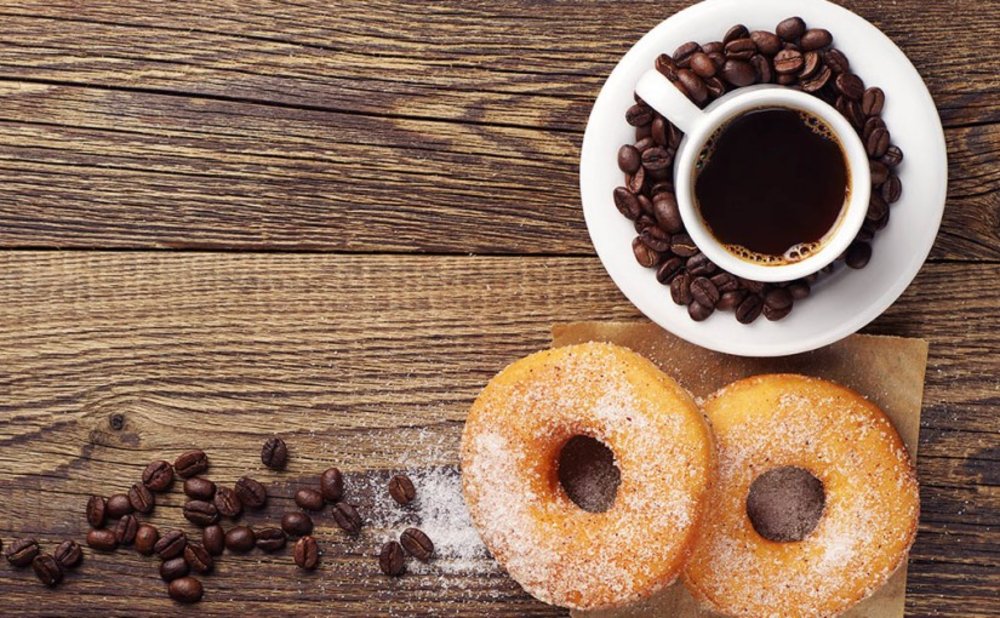 coffee and donuts