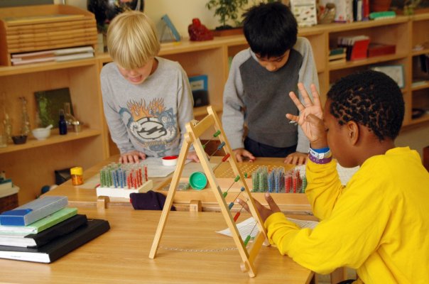 Montessori method kids