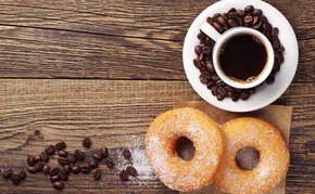 coffee and donuts