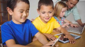 children with technology