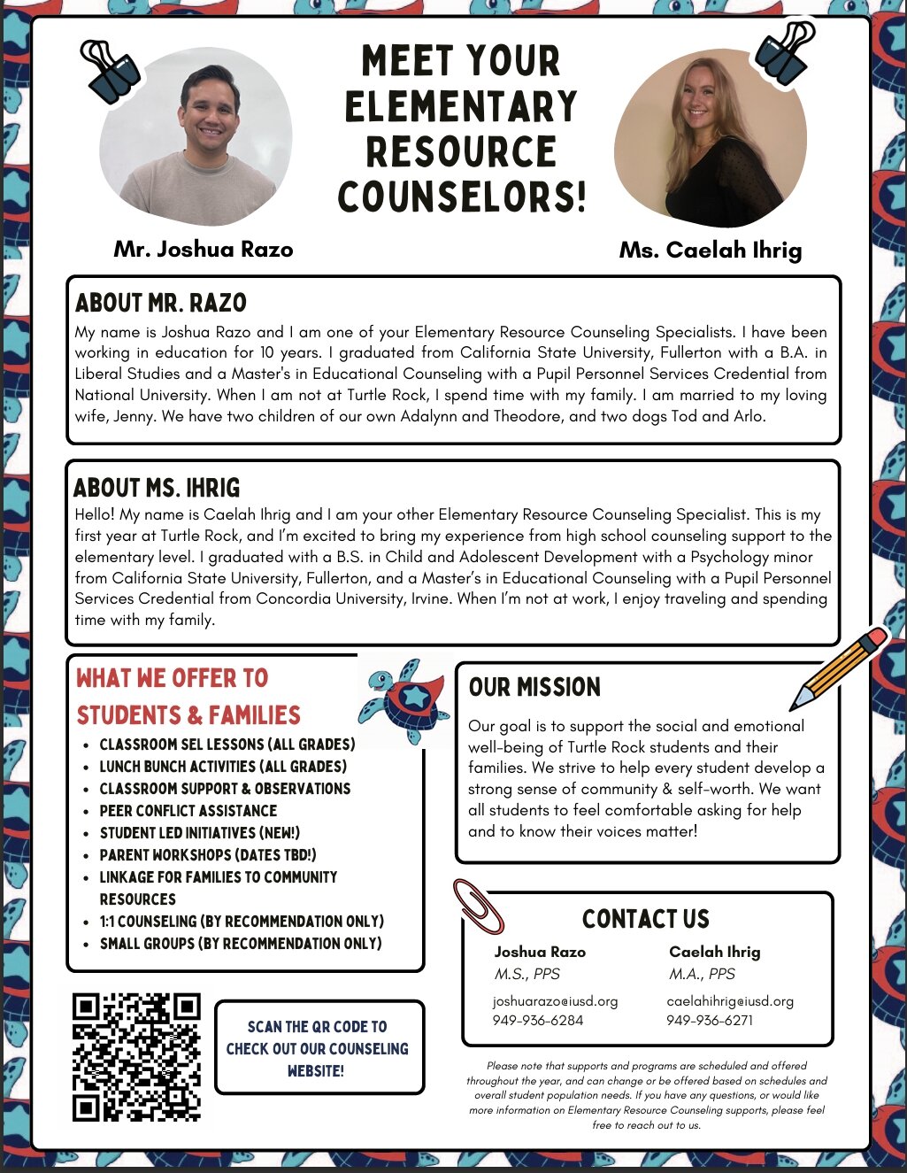 Meet Your Counselors