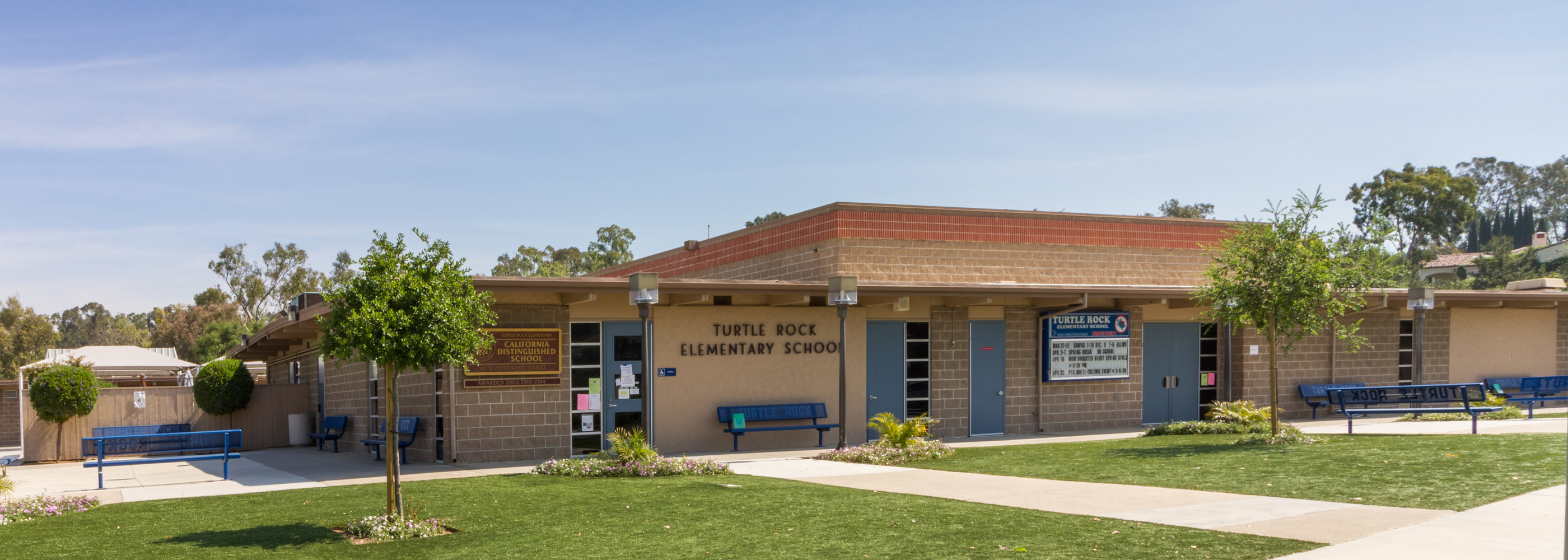 front of turtle rock school