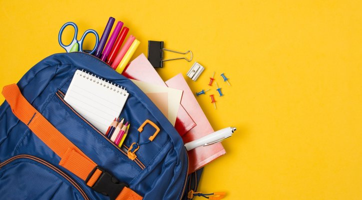 school supplies stationery backpack